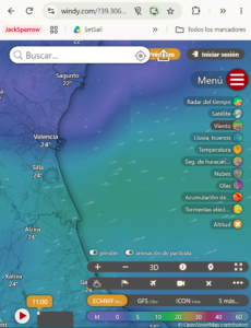Como revisar la meteo para tu siguiente salida en tres fases